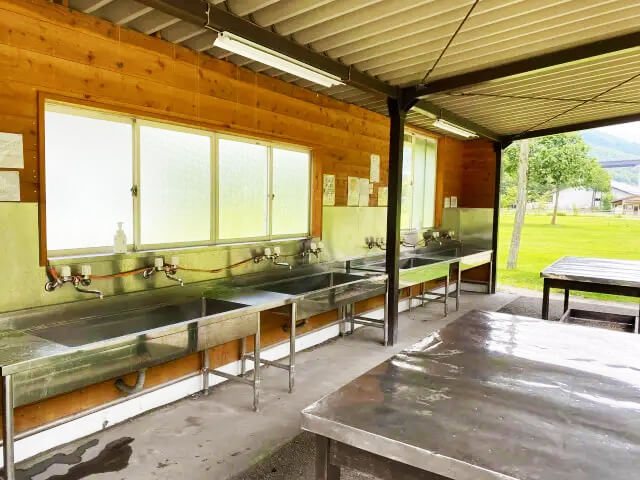 清潔で充実した設備